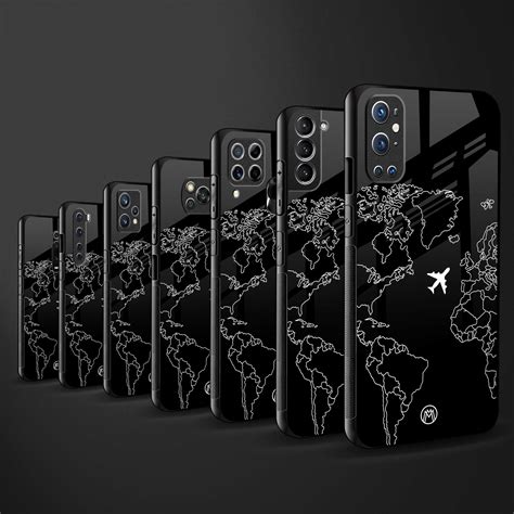 Airplane Flying Wanderlust Phone Cover for OnePlus 9R | Glass Case ...