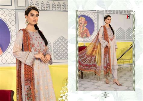 Deepsy Maria B M Prints Pashmina Sholl Collection With Embroidery ...