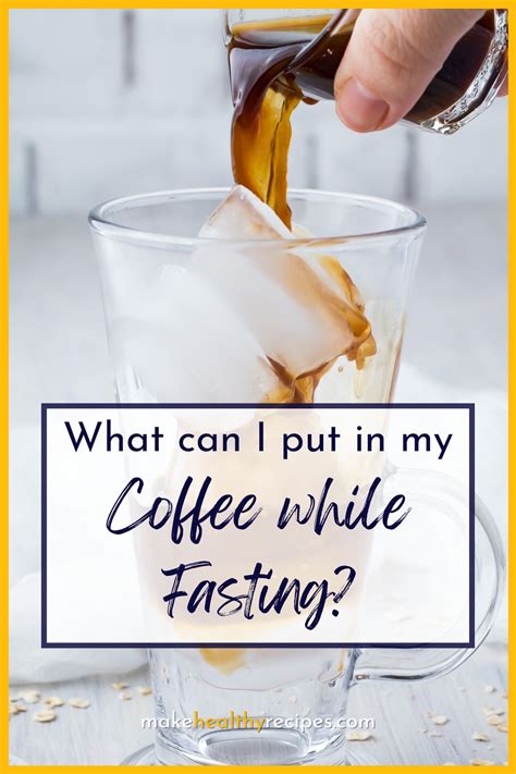 What Can I Put In My Coffee While Fasting? (Top Tips!)