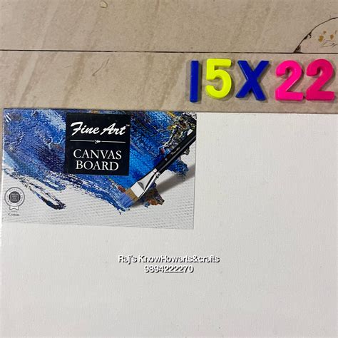 Fine art Canvas board 15x22 inch – KnowHowArtCraft