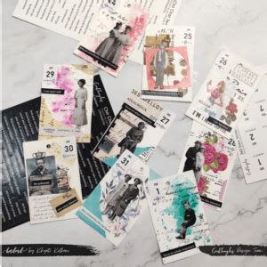 CrafTangles Precut Chitchat Sentiment Stickers (544 pcs) Peel and stick ...