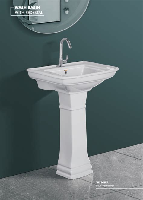 SPEERY Victoria Wash Basin With Pedastal – THE SANITARY HUB