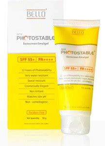 SUN PHARMA Sunscreen - SPF 50 PA++++ NEW PHOTOSTABLE SUNSCREEN 100gm ...