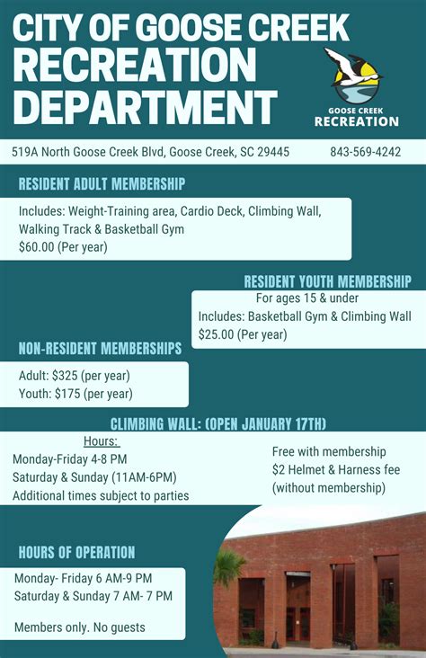 Fitness | The City of Goose Creek, SC