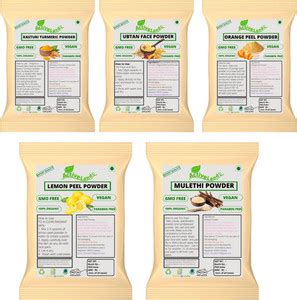 Activeland Kasturi Turmeric, ubtan Orange Lemon Mulethi powder 50gm ...