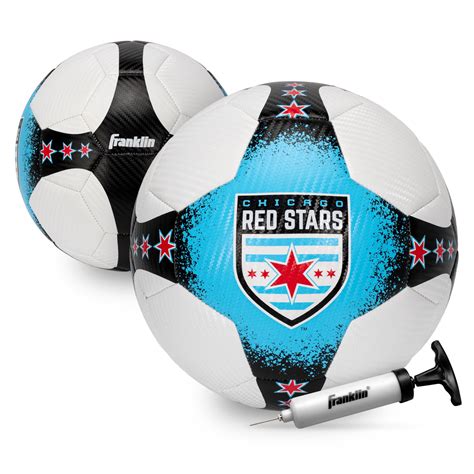 Franklin Sports NWSL Chicago Red Stars Soccer Ball - Official Size 5 ...