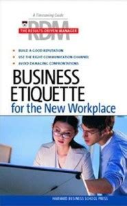 Business Etiquette for the New Workplace: Buy Business Etiquette for ...