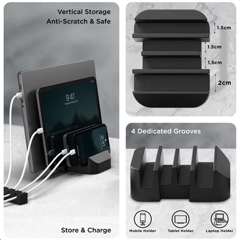 Modular - Pen Stand Vertical Laptop Holder & Cable Organizer – Everyday ...