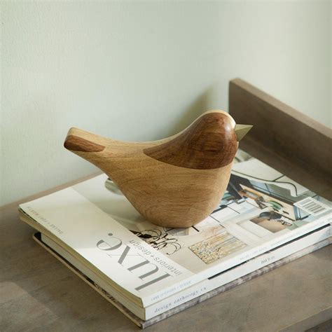 Buy Dovy oak wood decorative bird Online - Ellementry – ellementry