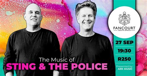 Music of Sting & The Police, Fancourt, George, 27 September 2025 ...
