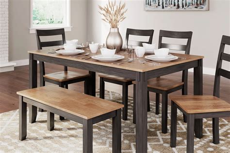 Ashley Signature Design Gesthaven 1405658 6-Piece Casual Dining Set ...