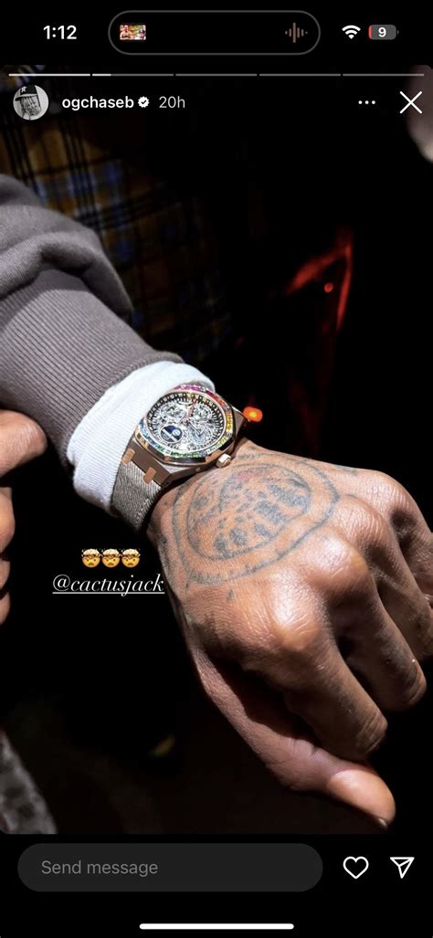 Travis Scott ap with rainbow stones not sure if this is only for him or ...