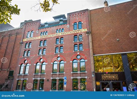 Heineken Brewery Headquarters in Amsterdam. Editorial Stock Photo ...