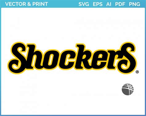 Wichita State Shockers - Wordmark Logo (2010) - College Sports Vector ...