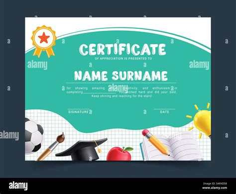 School certificate template clipart. Achiever graduation award in green ...