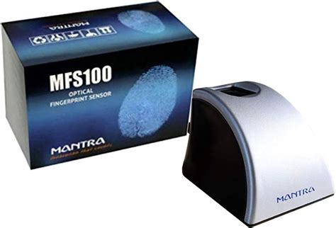 Mantra MFS100 v54 OTG with RD Service Finger Print Scanner (Black ...