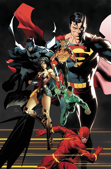 JUSTICE LEAGUE #45 DAN MORA VAR ED | Dc comics art, Justice league ...