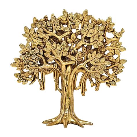 Wall Hanging Brass Tree Kalpavriksh Wall Decoration Tree Home Decor ...