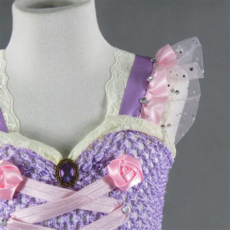 Rapunzel Inspired Princess Costume - Girls Rapunzel Tutu Dress