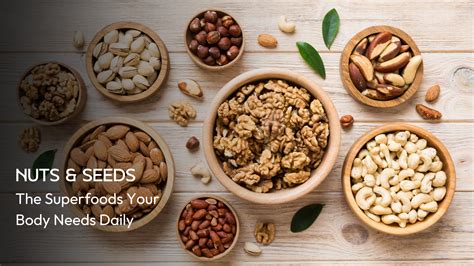 Nuts & Seeds: Daily Superfoods for a Healthier You– NUTRI NOSH