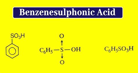 What is Benzenesulfonic Acid used for? Preparation, Properties, and ...