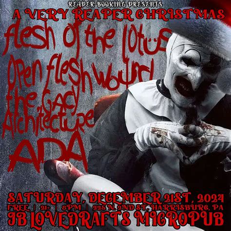 A VERY REAPER CHRISTMAS | FLESH OF THE LOTUS | JB LOVEDRAFTS MICROPUB ...