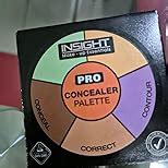 INSIGHT Cosmetics Pro Concealer Palette Waterproof Concealer With Full ...