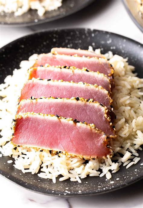 Fool-Proof Seared Ahi Tuna (Yellowfin) - A Spicy Perspective