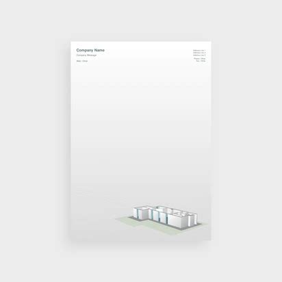Building Construction Letterheads Templates & Designs | Vistaprint