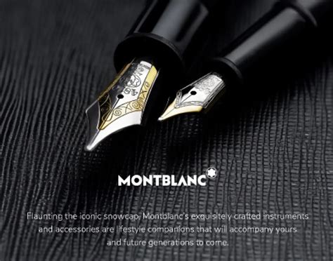 Buy Montblanc Fountain Pens Online at William Penn