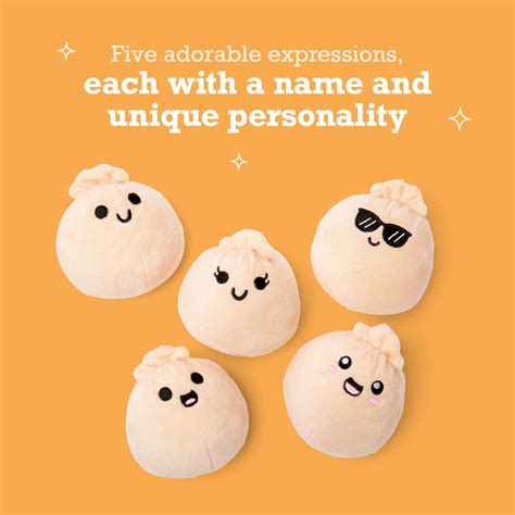 Emotional Support Dumplings: Cuddly Food Plushies – Relatable