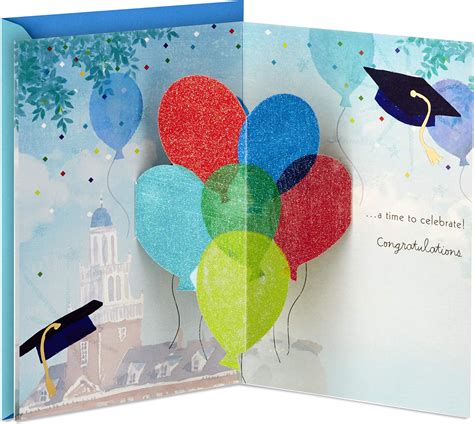 Amazon.com : Hallmark Congratulations Card for Graduation (Something ...