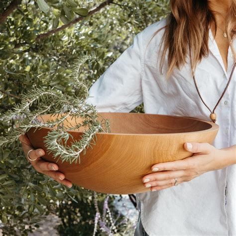 Large Wood Salad Bowl – Casa Zuma