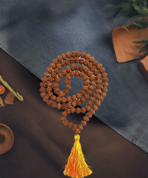 Original Rudraksha 5 Mukhi Japa Mala – PujaNpujari