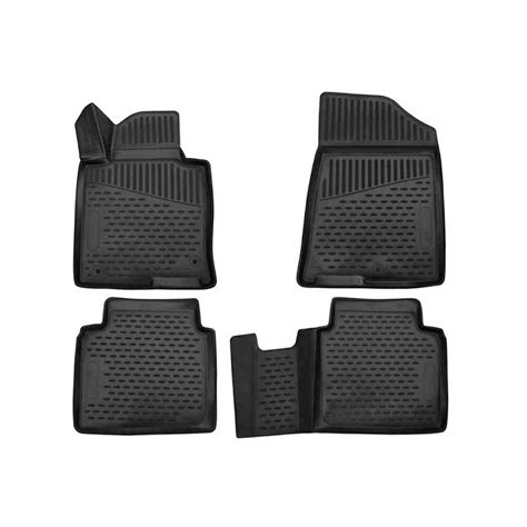 OMAC Floor Mats Liner fits Hyundai Sonata 2015-2019 Black TPE 3D All ...