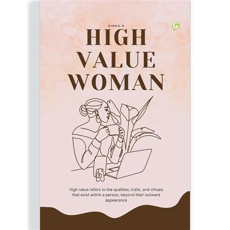 Jual Buku Pengembangan Diri HIGH VALUE WOMAN - Guepedia-Dinda.D ...