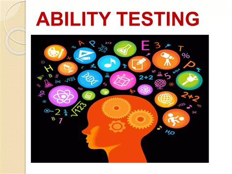 Ability testing 5 | PPTX