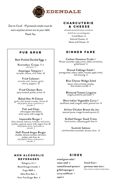 Menus | Silverlake area Restaurant & Bar | Los Angeles