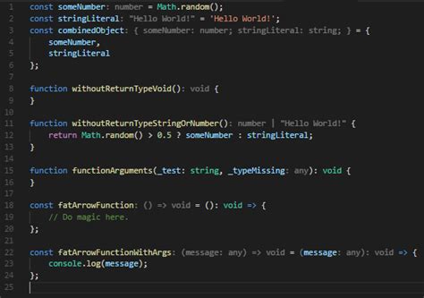 Program for Showing the Type Inference in TypeScript 的图像结果
