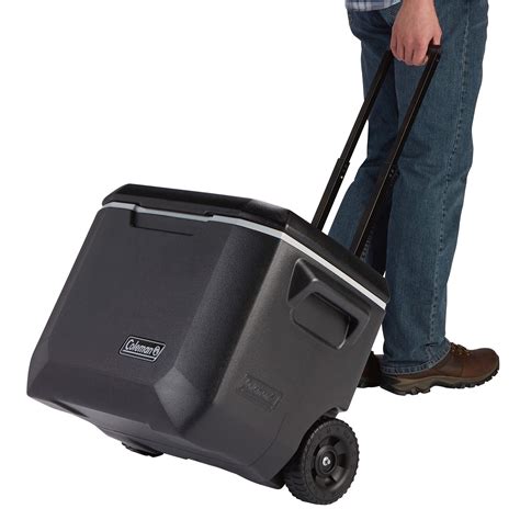 Coleman Rolling Cooler | 50 Quart Xtreme 5 Day Cooler with Wheels ...
