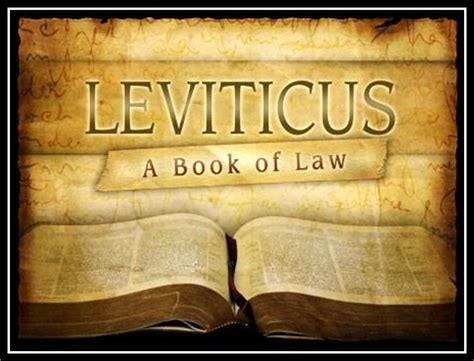 Contemplatives in the World: Lecture Two: The Levitical Code