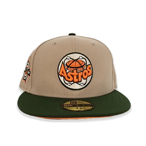 New Era Houston Astros Camel 1986 Astrodome 59FIFTY Fitted Hat