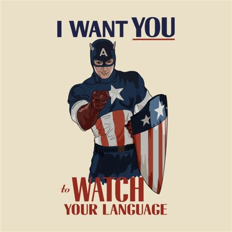 Check out this awesome 'Watch+your+language' design on TeePublic ...