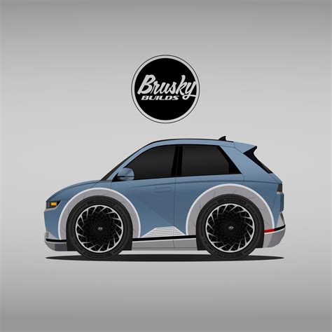Fun-Sized IONIQ 5 Illustrations : r/Ioniq5