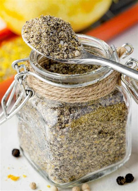 How to Make Lemon Pepper Seasoning - Chefjar