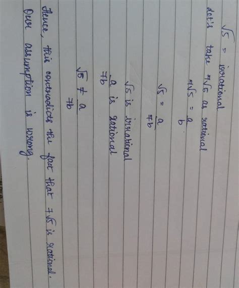 given that root5 is irrational prove that 7root5 is irrational - Brainly.in