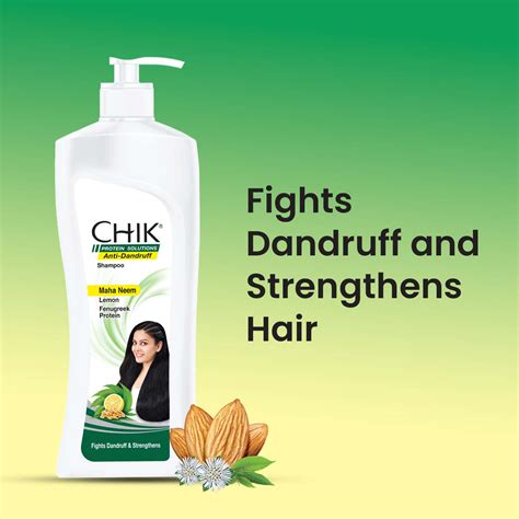 Buy CHIK PROTEIN SOLUTION ANTI DANDRUFF SHAMPOO,WITH MAHANEEM, LEMON ...