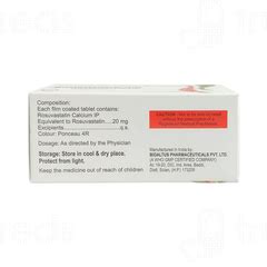Rozution 20 Mg Tablet 10 - Uses, Side Effects, Dosage, Price | Truemeds