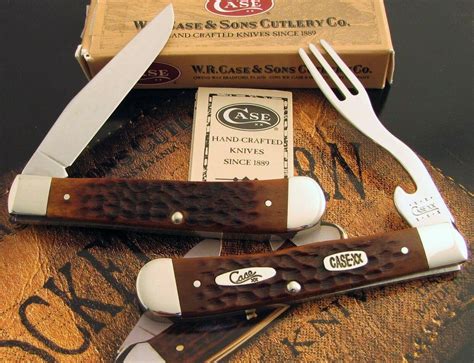 Case Hobo Knife 2000 SFO Transition Dual Shields Chestnut Bone ULTRA ...