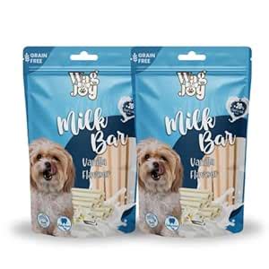 Buy Wag In Joy Goats Milk Bar | Grain Free, Vanilla Flavour, Soft Daily ...